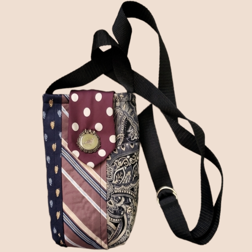 SMALL SILK CROSSBODY BAG
